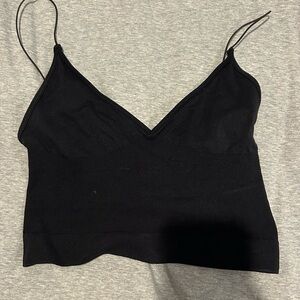Free people intimates low back black tank size xs / s
